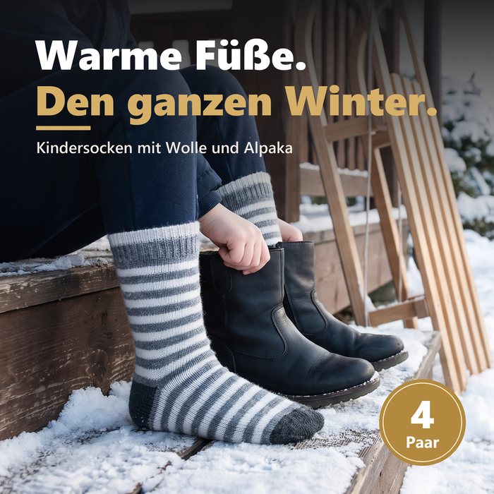 Galeriebild Kindersocken: Warme Füße. Den ganzen Winter.